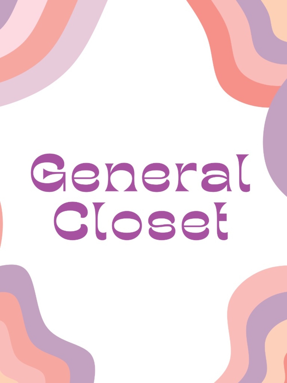 Welcome to my Closet!